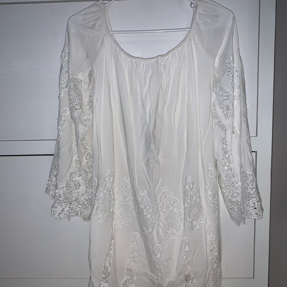 White Lace Dress